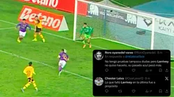 Hinchas de Colo Colo arremeten en contra de Joaquín Larrivey.