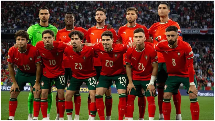 Portugal confirma su formación para enfrentar a Chile