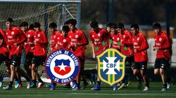 La Roja Sub 20 enfrenta a Brasil en un amistoso en el Estadio Nacional.