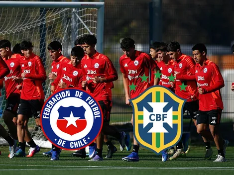 ¿A qué hora juega Chile Sub 20 contra Brasil y dónde ver HOY 100% gratis?