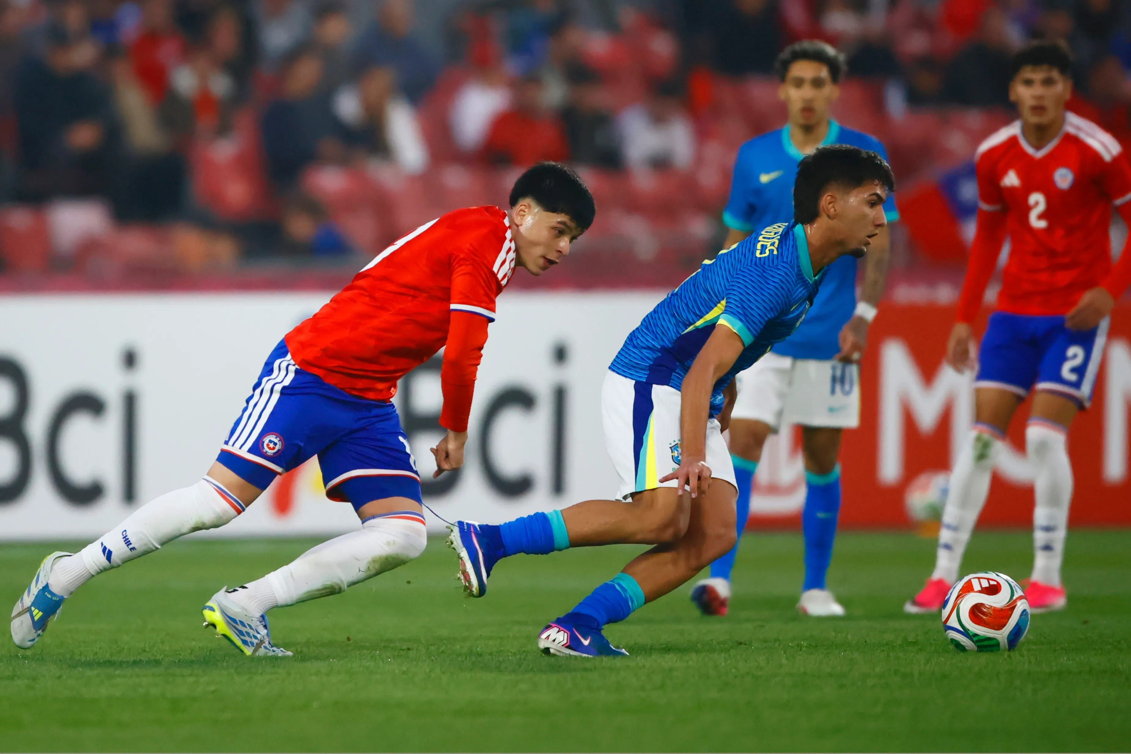 Chile no hizo un mal partido, pero terminó perdiendo ante Brasil