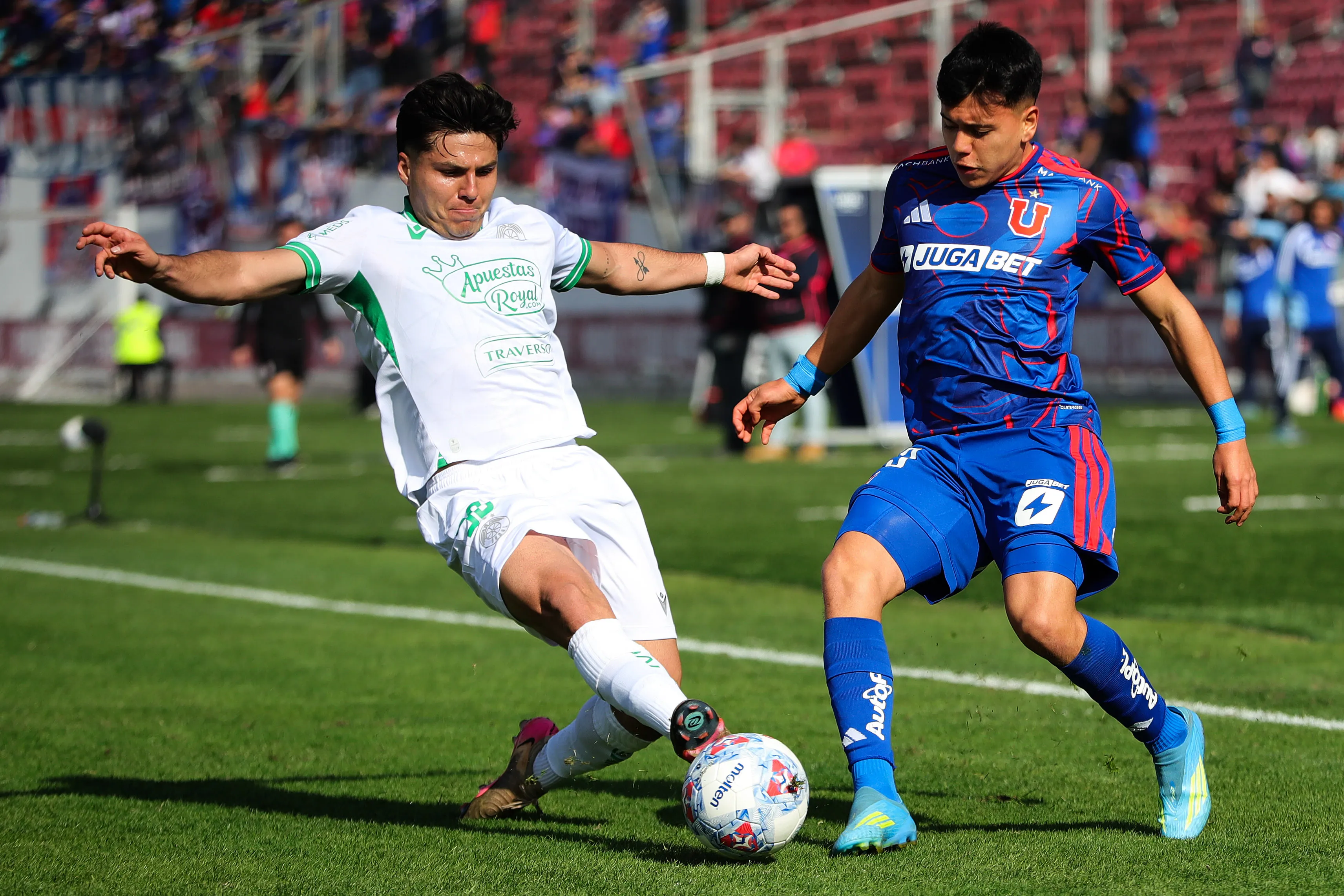 Audax le sigue ganando 2-1 a la U.