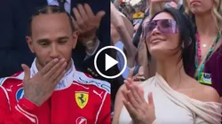 Kim Kardashian acompañó a Lewis Hamilton en Mónaco. (Foto: Captura)