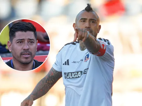 Arturo Vidal le manda un misil a Nico Córdova en la Selección Chilena