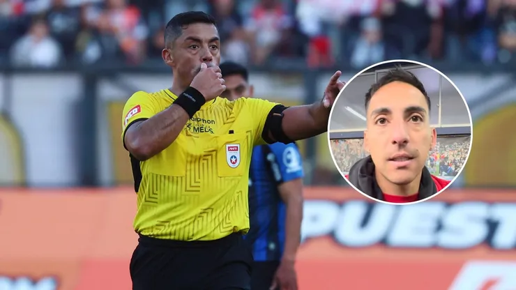Javeir Correa empleó duros términos contra el árbitro Nicolás Gamboa. (Foto: Photosport)