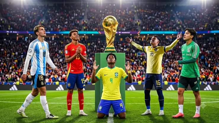 El Mundial 2026 está a la vuelta de la esquina y son varias las jóvenes promesas a seguir.