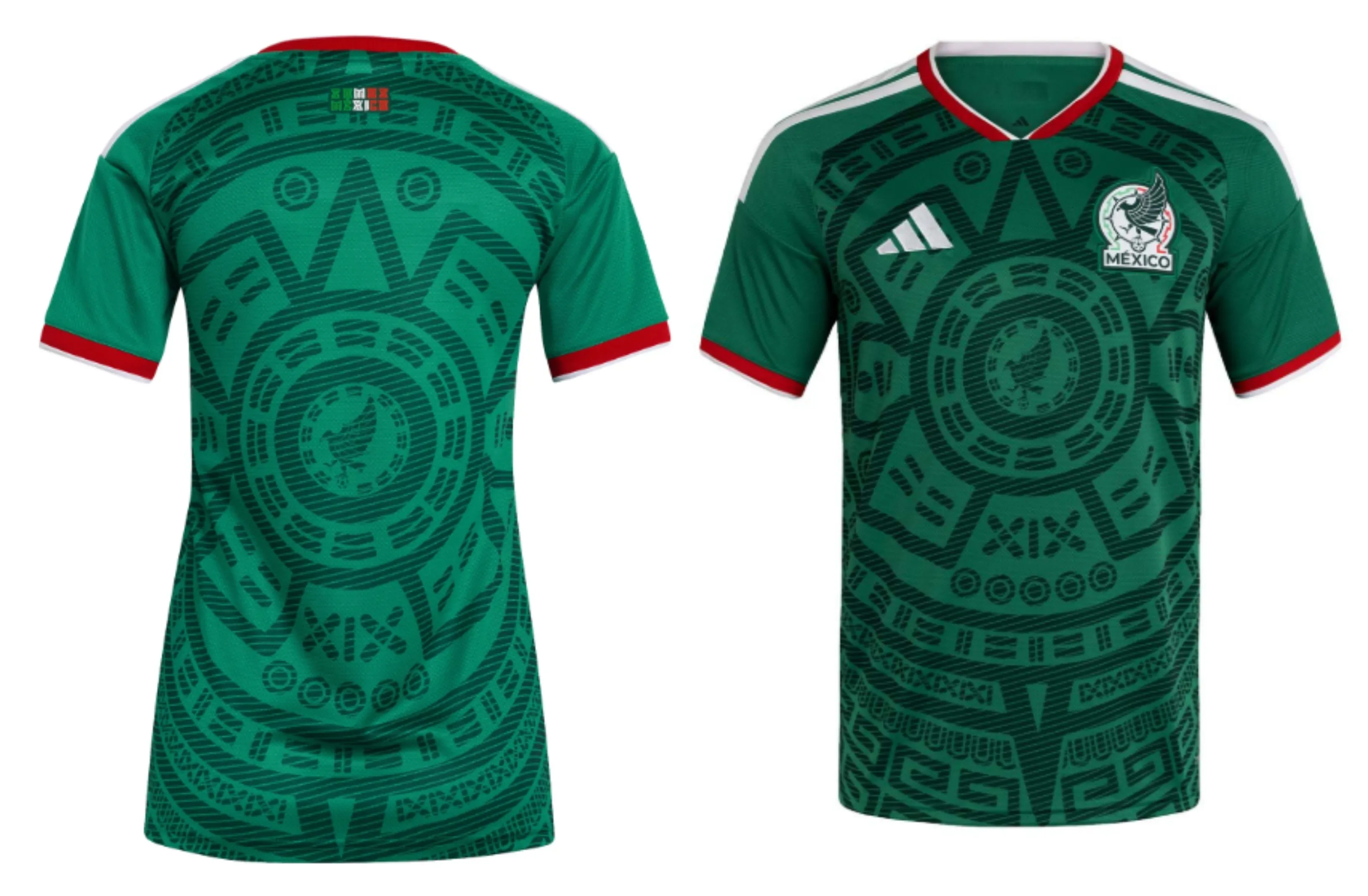 Así luce la nueva camiseta de México para el Mundial 2026.