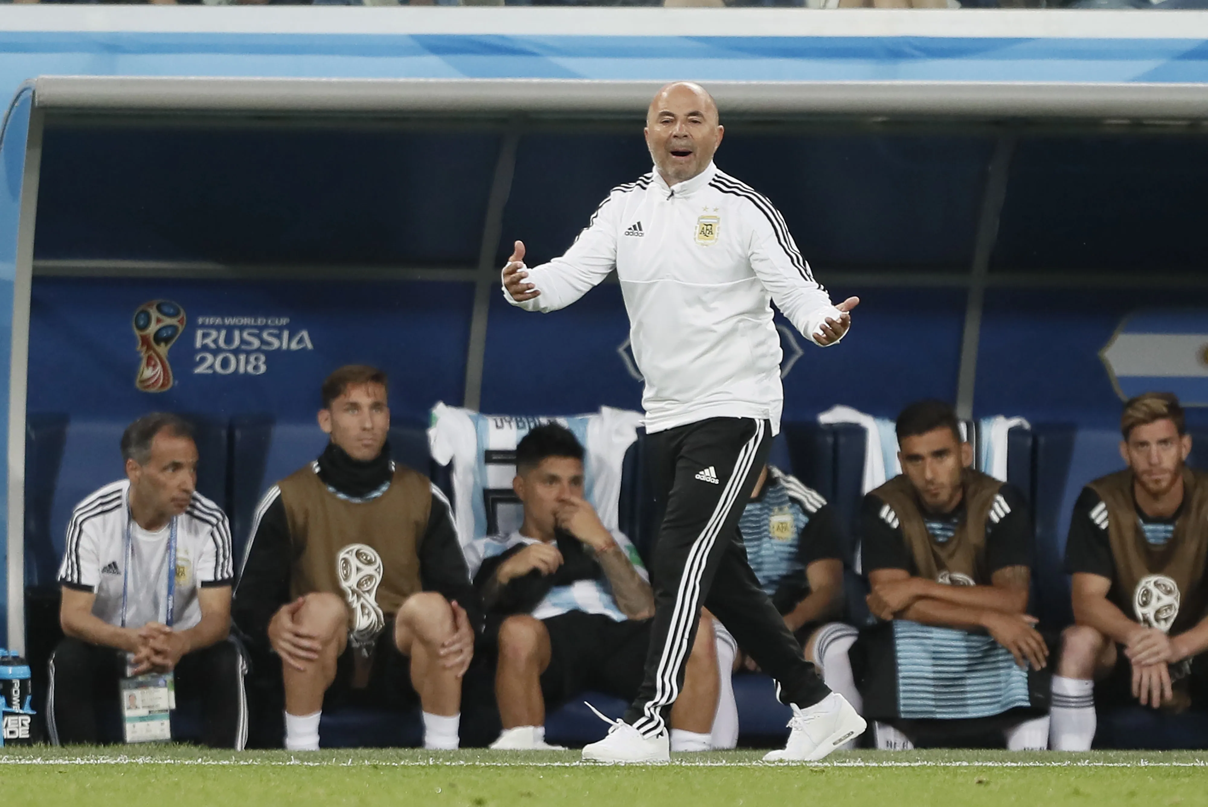 El paso de Sampaoli por la Albiceleste no estuvo exento de críticas.| FOTO: HHHHHH/Mexsport/Photosport