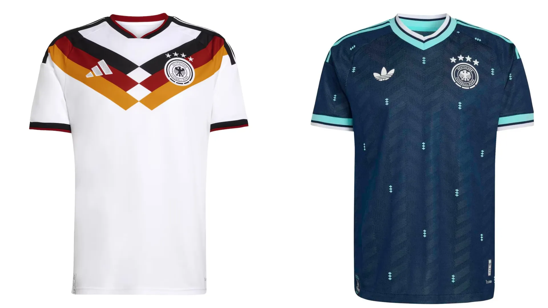 Esta es la indumentaria de Alemania para el Mundial de 2026. (Imágenes: DFB Store)