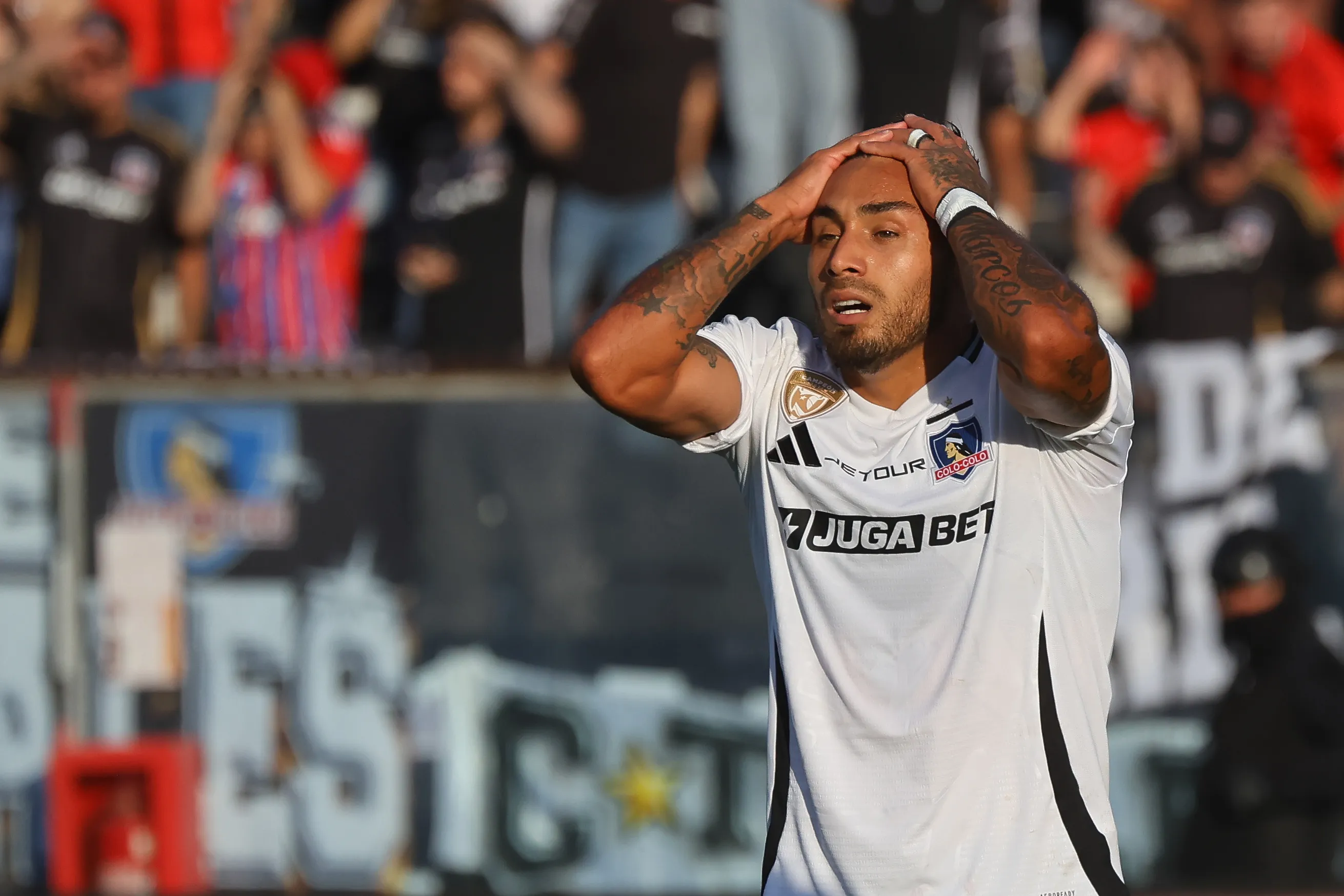 Marcos Bolados tiene contrato hasta diciembre de la presente temporada en los albos | FOTO: Jonnathan Oyarzun/Photosport