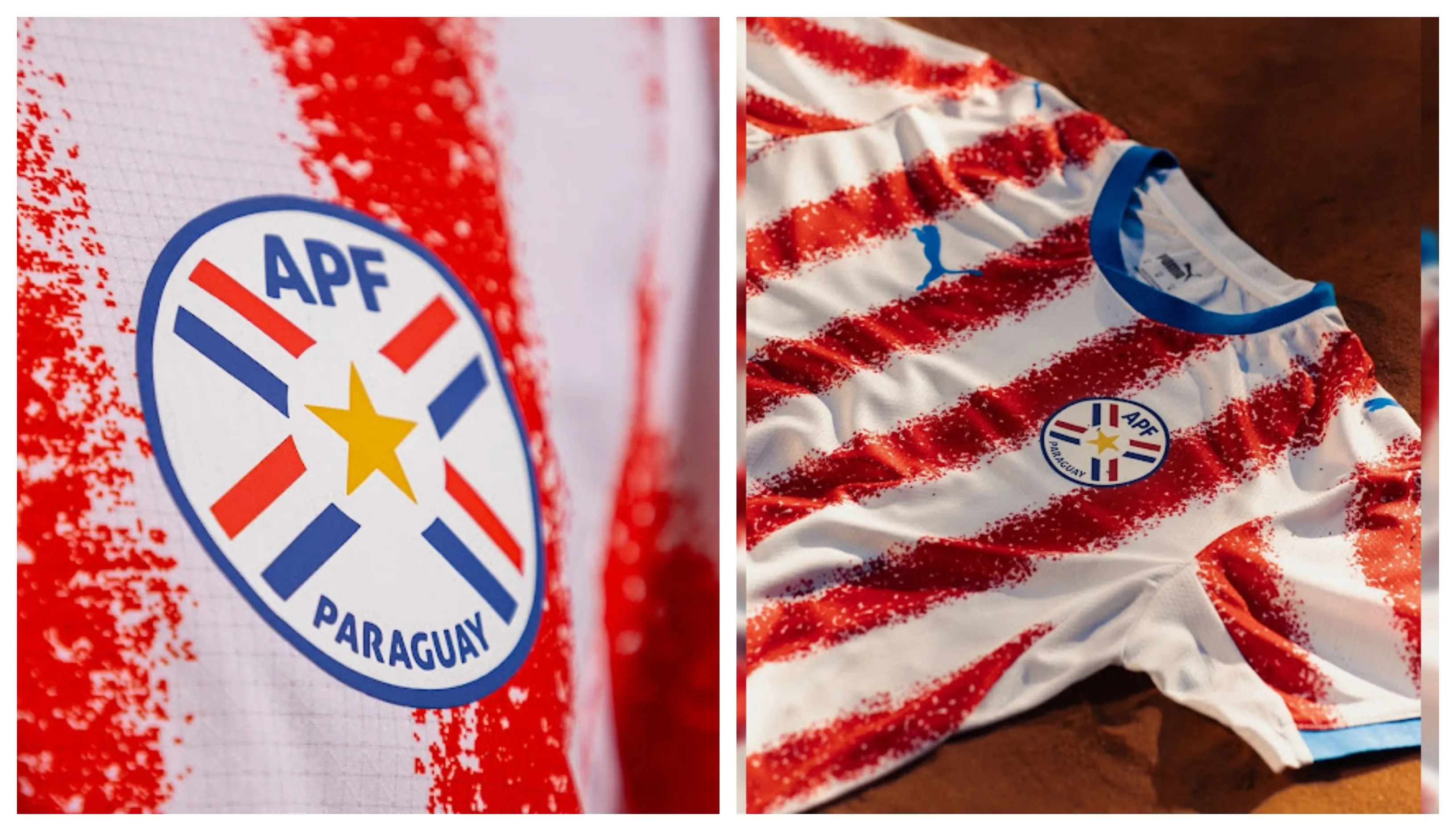 Así luce la indumentatia de Paraguay para el Mundia