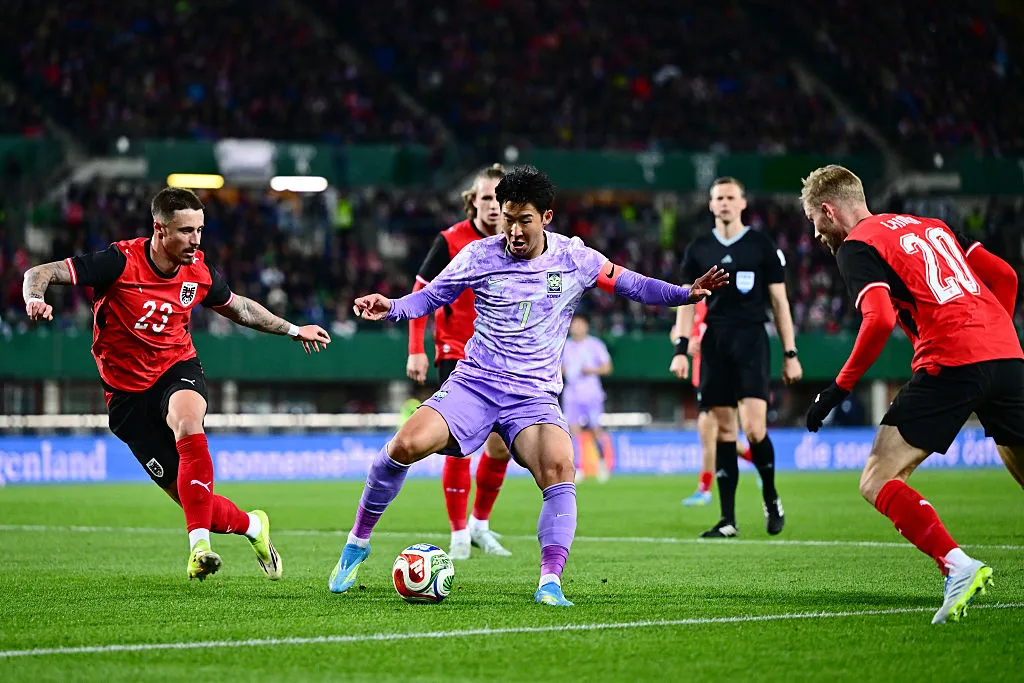 Corea del Sur se ilusiona de la mano de Son. | Foto: Getty Images