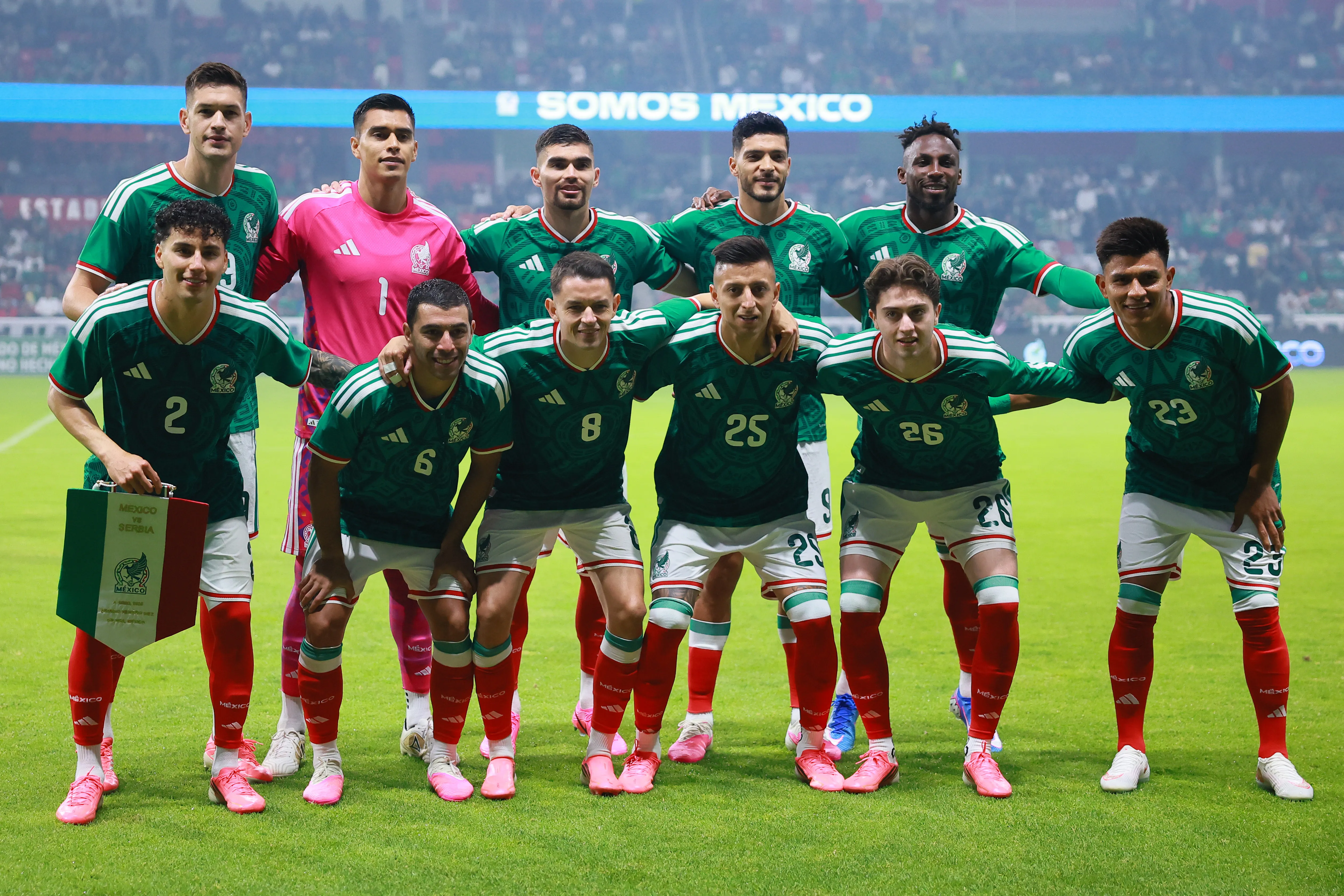 México confirmó su formación contra Sudáfrica en el Mundial de 2026. (Foto: Getty Images)