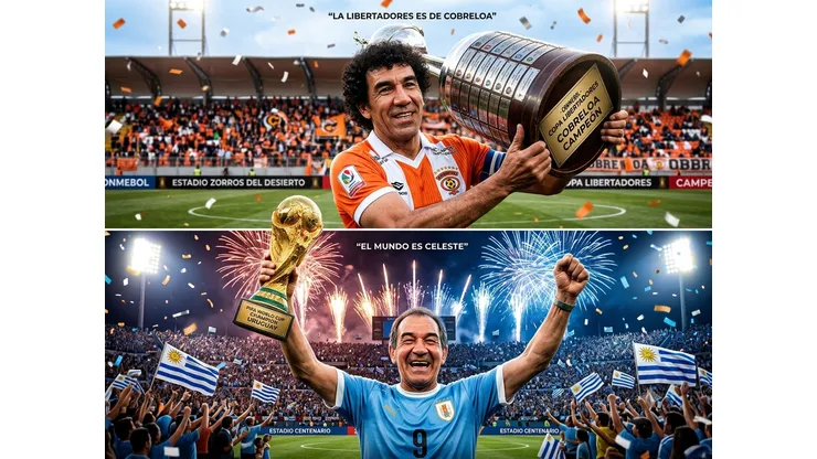 Washington Olivera eligió entre la Libertadores con Cobreloa o el Mundial con Uruguay.