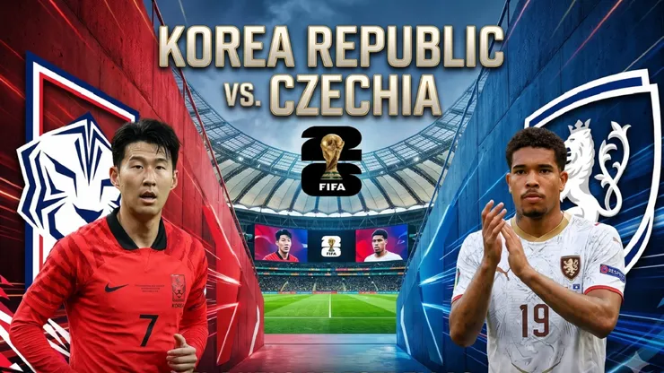 Corea del Sur se enfrenta a República Checa.