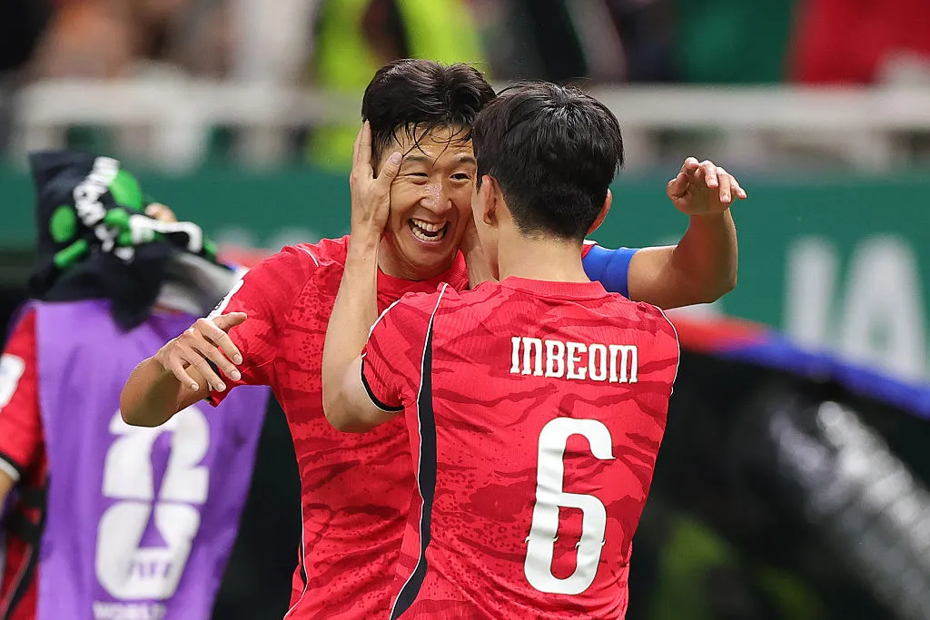 Con Son en cancha, Corea logró imponerse por 2 a 1 a República Checa (Photo by Alex Slitz/Getty Images)