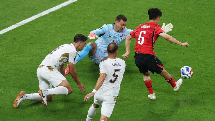Corea se queda con los tres puntos (Photo by Lars Baron/Getty Images)