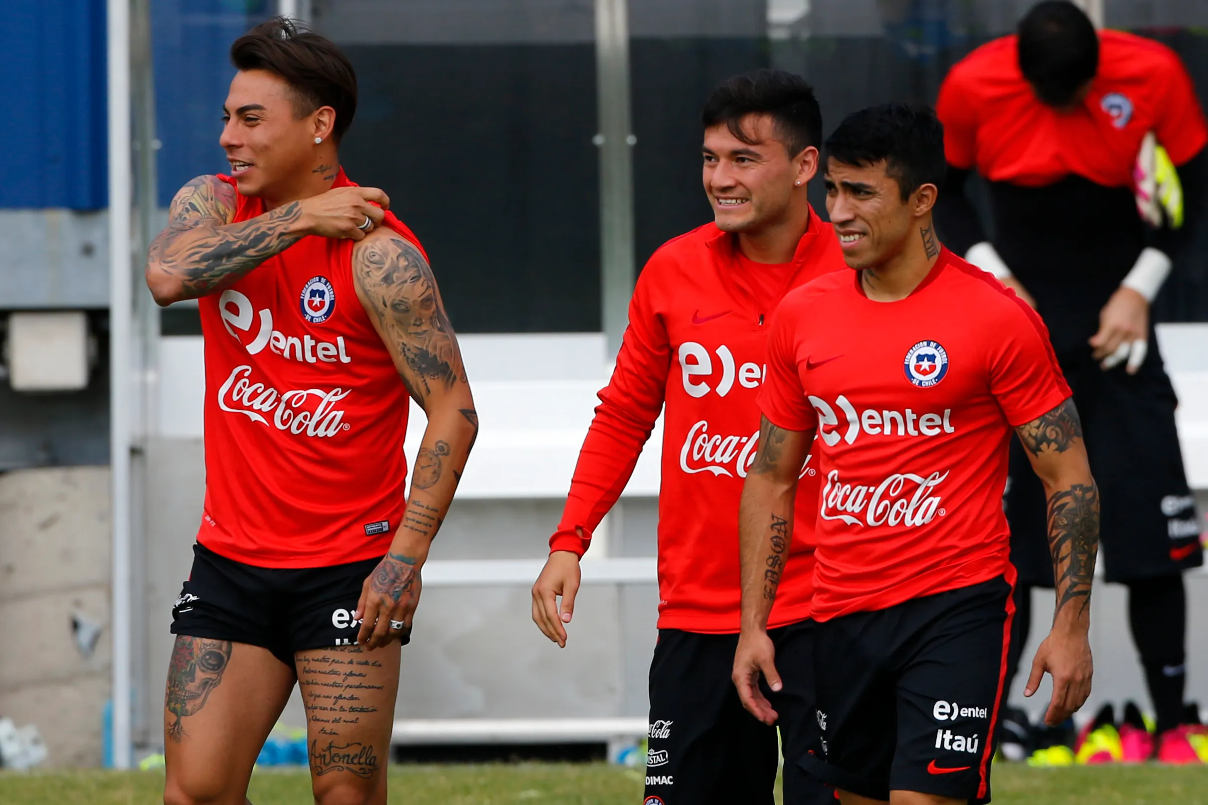 Estos tres jugadores levantaron la Copa América Centenario con La Roja | FOTO: Andres Pina/Photosport