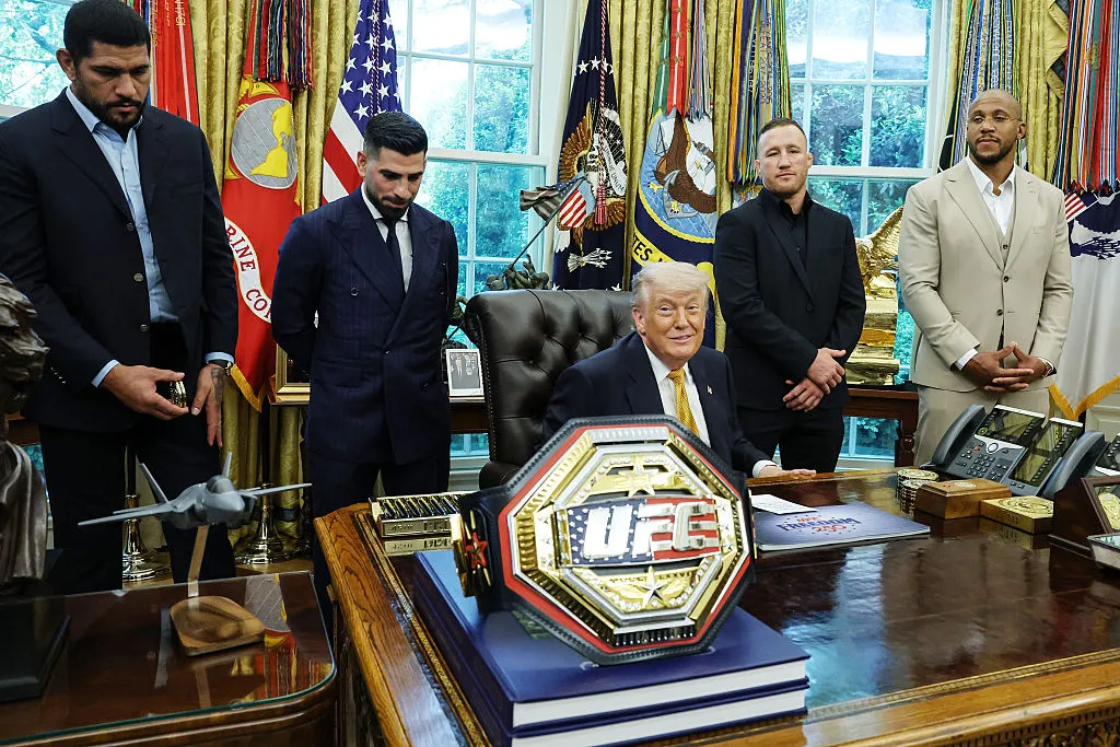 La UFC planea realizar uno de sus eventos más grandes de toda la historia (Photo by Anna Moneymaker/Getty Images)