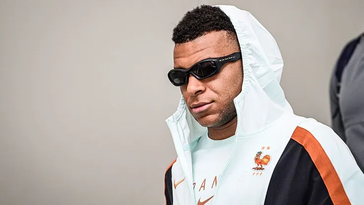 Kylian Mbappé ya está con Francia en Estados Unidos. (Foto: Jaiden Tripi/Getty Images)