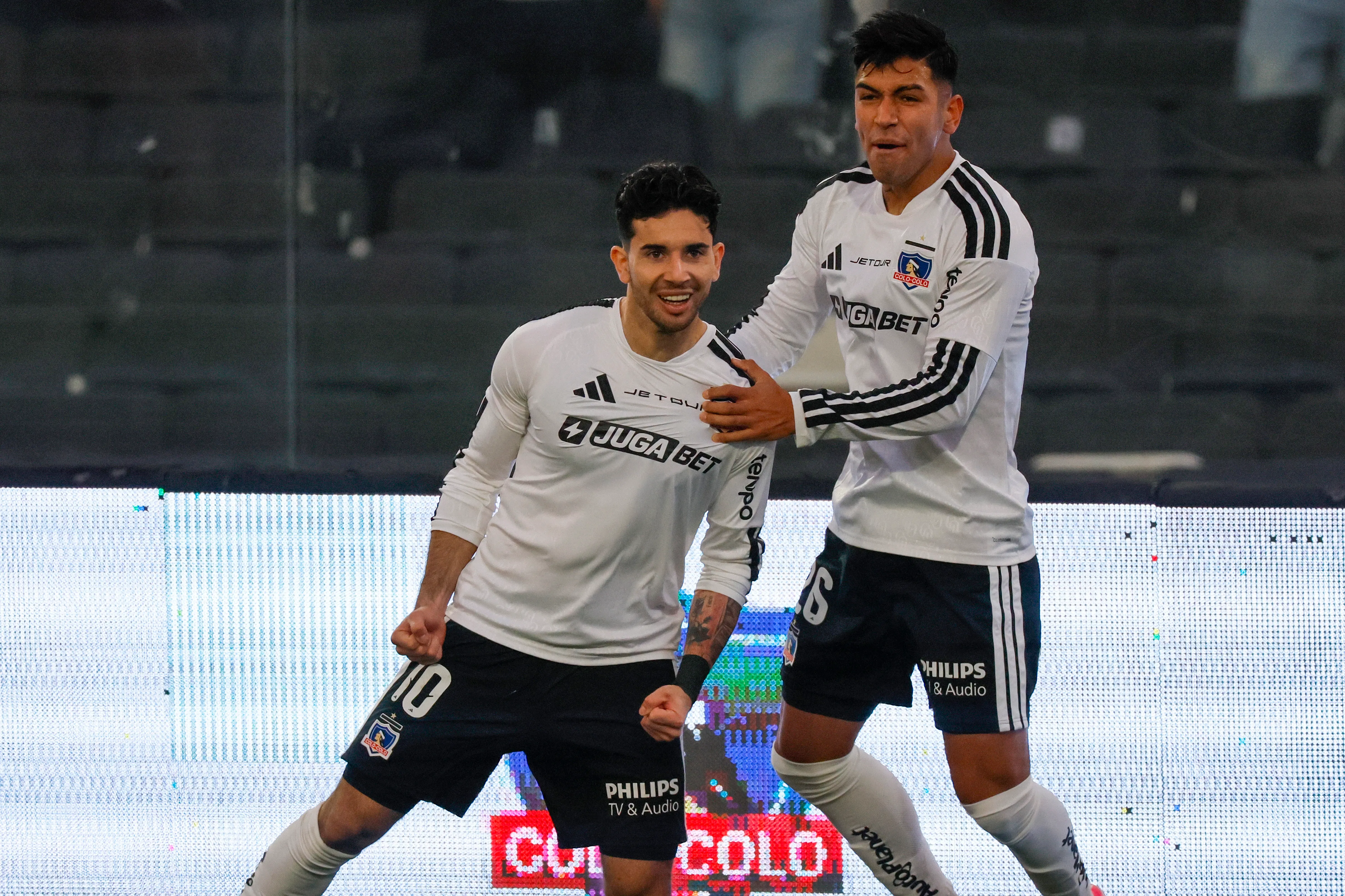 Lautaro Pastrán está teniendo su mejor partido desde su llegada a Colo Colo | FOTO: Andres Pina/Photosport