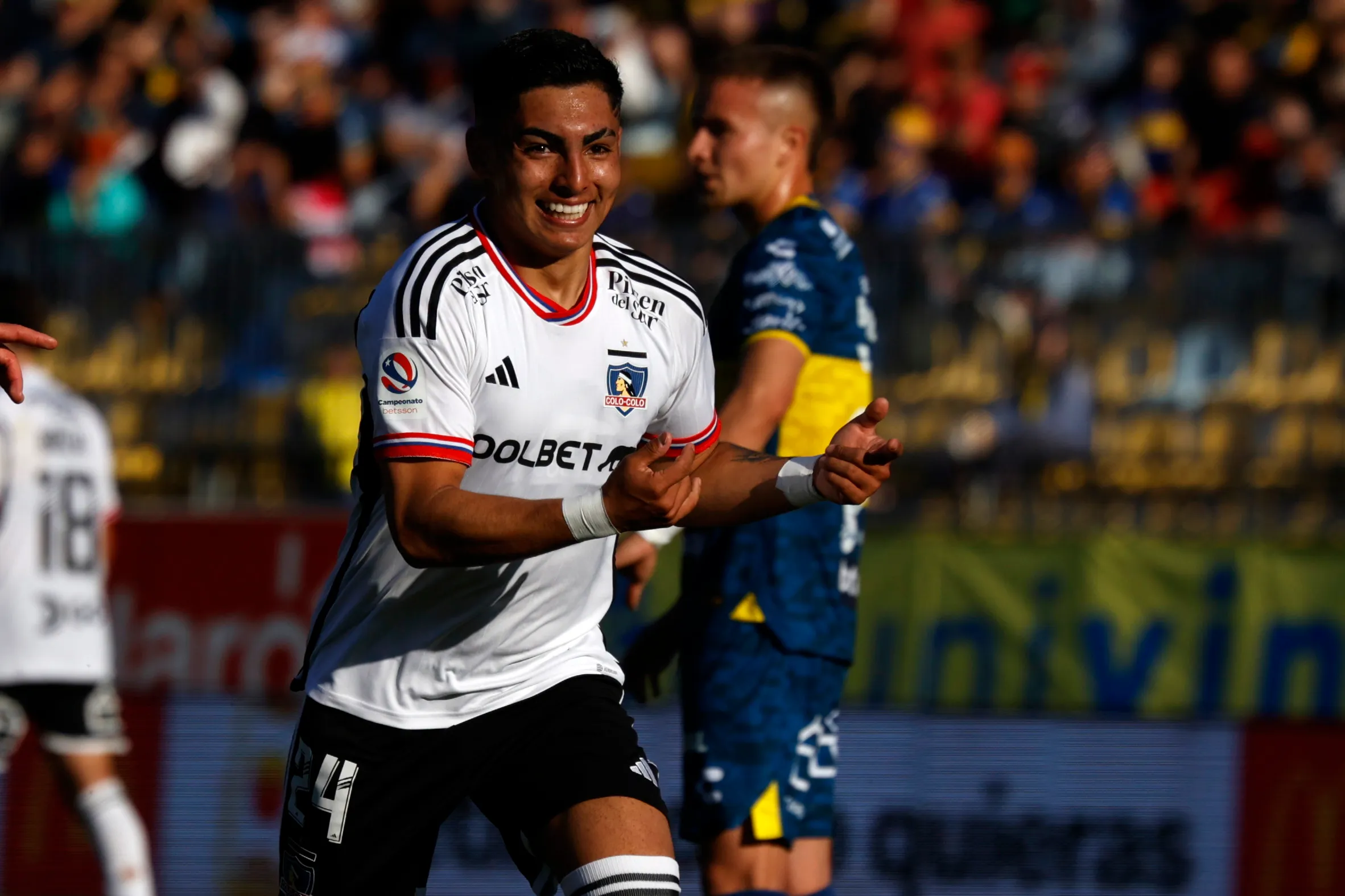 Thompson convirtió 6 goles en 32 partidos con la camiseta de Colo Colo | FOTO: Andres Pina/Photosport