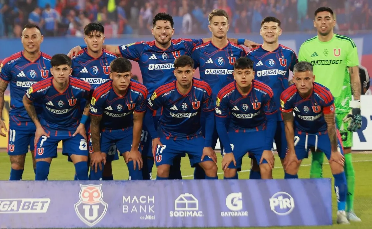 Universidad de Chile confirma su formación para enfrentar a Unión La Calera en la Liga de Primera