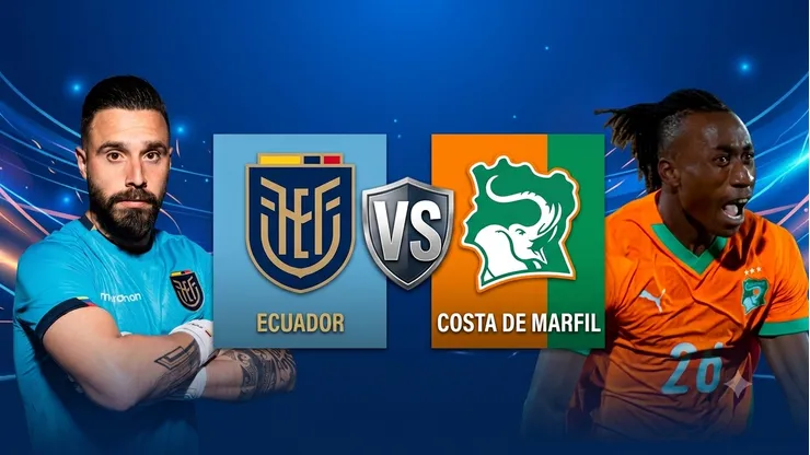Ecuador vs Costa de Marfil. Cómo ver el debut de la TRI.