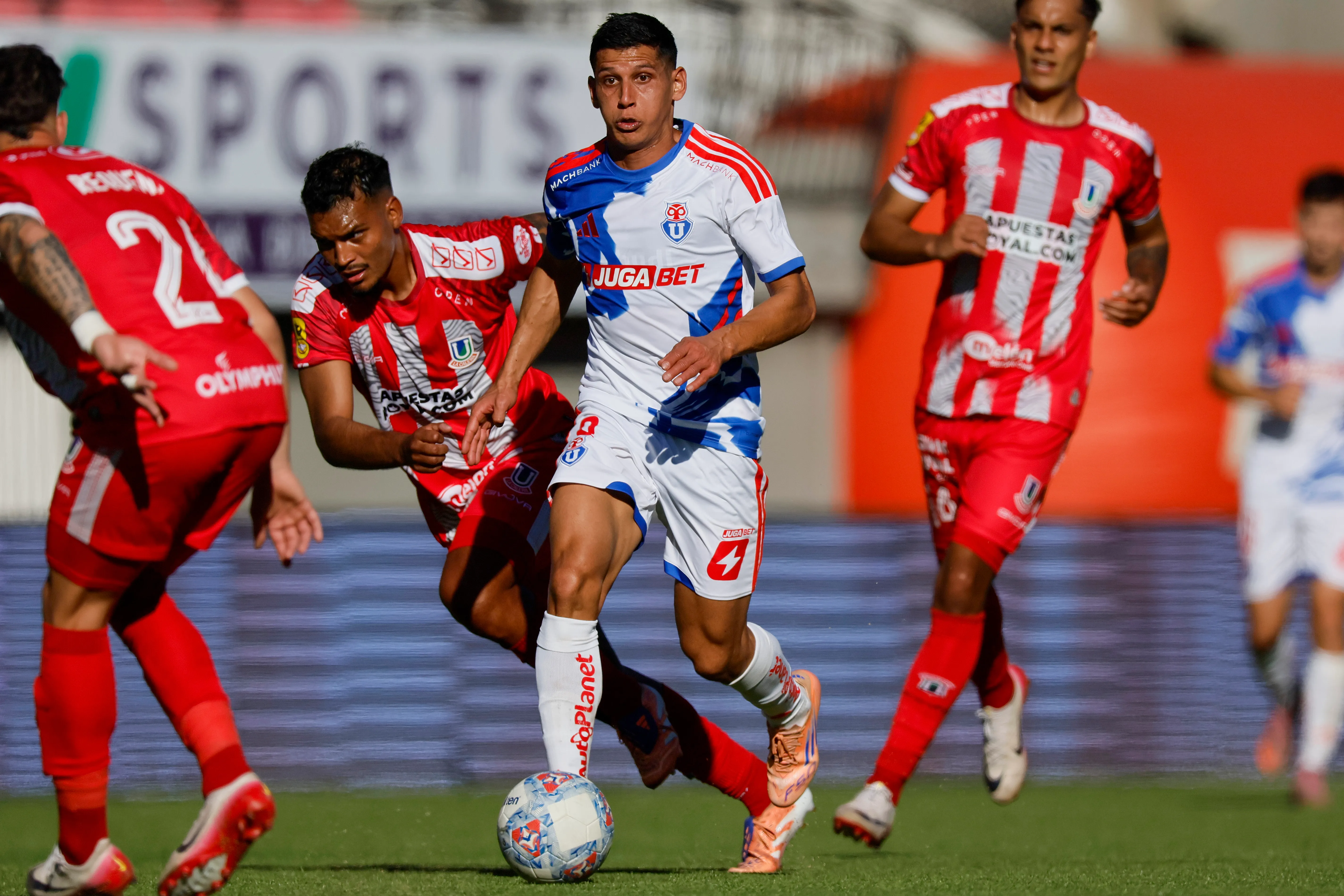 Israel Poblete no convence en Universidad de Chile. (Imagen: Photosport)