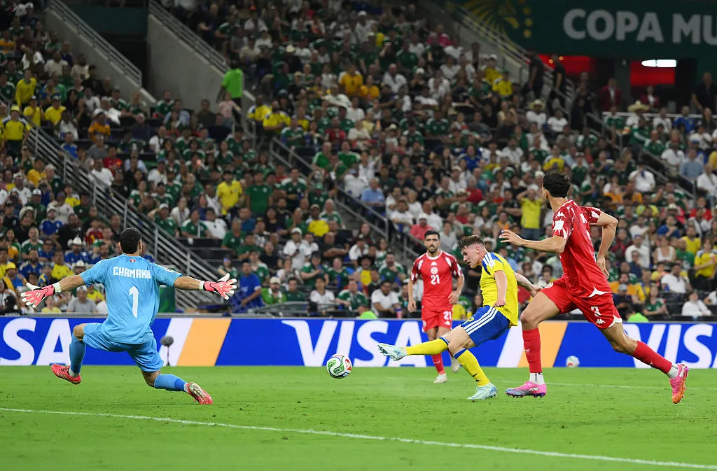Suecia le dio un baile a Túnez en la fecha 1(Photo by David Ramos/Getty Images)