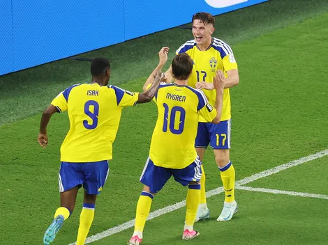 Los vikingos de Suecia pegaron el hachazo: golearon 5-1 a Túnez y son líderes del Grupo F