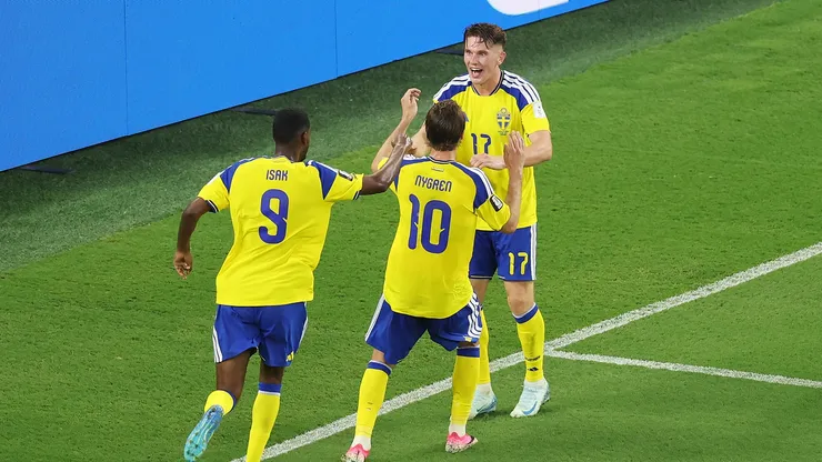 Suecia se impone y golea a Túnez en su debut (Photo by Carl Recine/Getty Images)