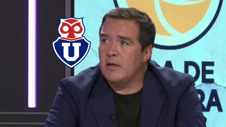 Cristián Caamaño perdió los estribos en Universidad de Chile.
