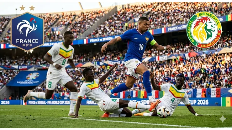 Francia vs Senegal, el gran debut de los galos en el Mundial 2026.