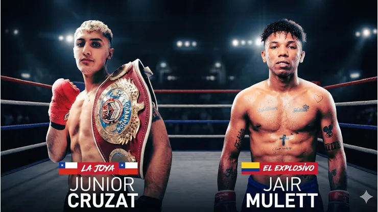 Junior Cruzat se prepara para la primera defensa de su título superpluma juvenil de la OMB.