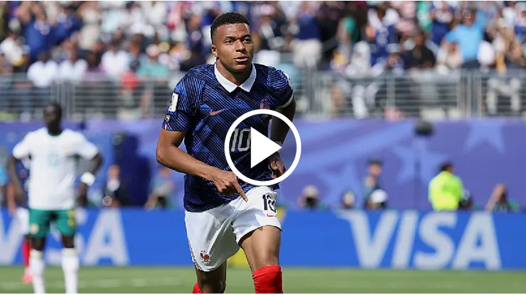 Kylian Mbappé comenzó con el pie derecho el Mundial 2026. (Foto: Getty Images)
