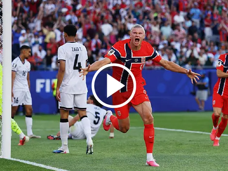 VIDEO: Los goles de Erling Haaland en el debut de Noruega en el Mundial 2026