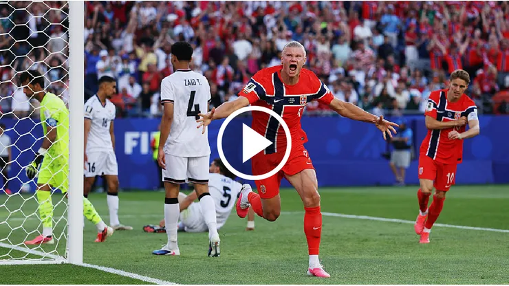 Erling Haaland arrancó con el pie derecho en el Mundial 2026. (Foto: Getty Images)