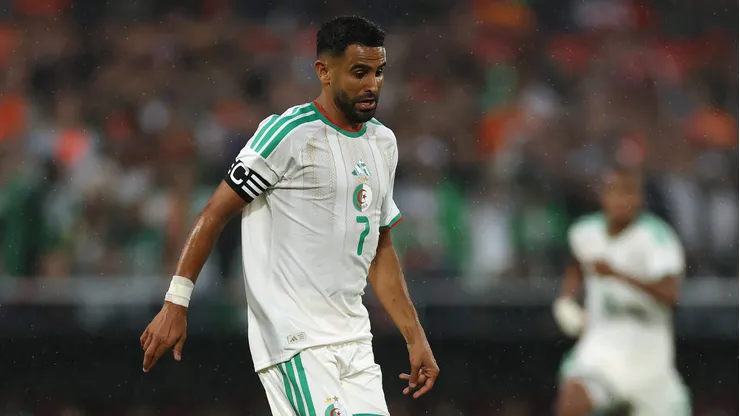 Riyad Mahrez no es titular en Argelia vs. Argentina. (Foto: Getty Images)