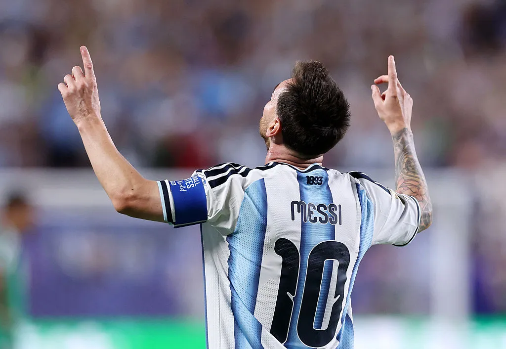 Lionel Messi se une al máximo goleador en la historia de los mundiales. (Foto: Michael Steele/Getty Images)