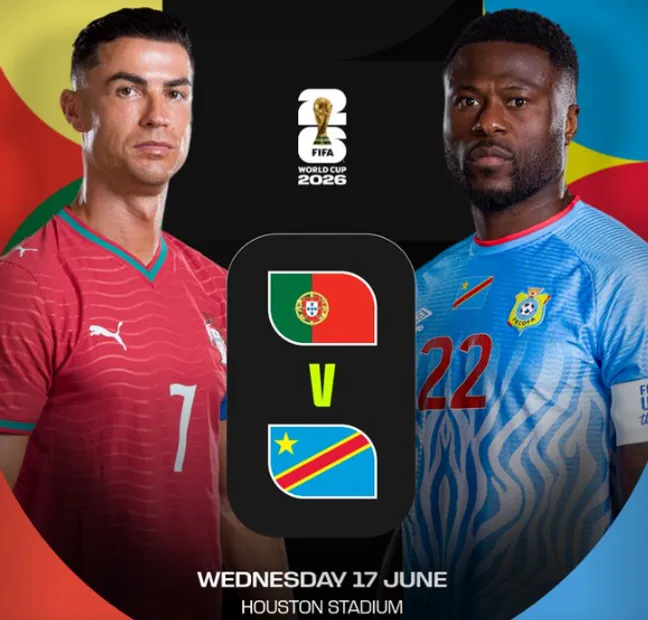 Portugal y Congo juegan hoy por el Mundial 2026 | Foto: X (Ex Twitter)