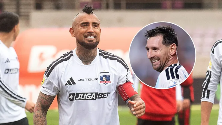 Arturo Vidal elogió una vez más a Lionel Messi. (Foto: Photosport/Getty Images)