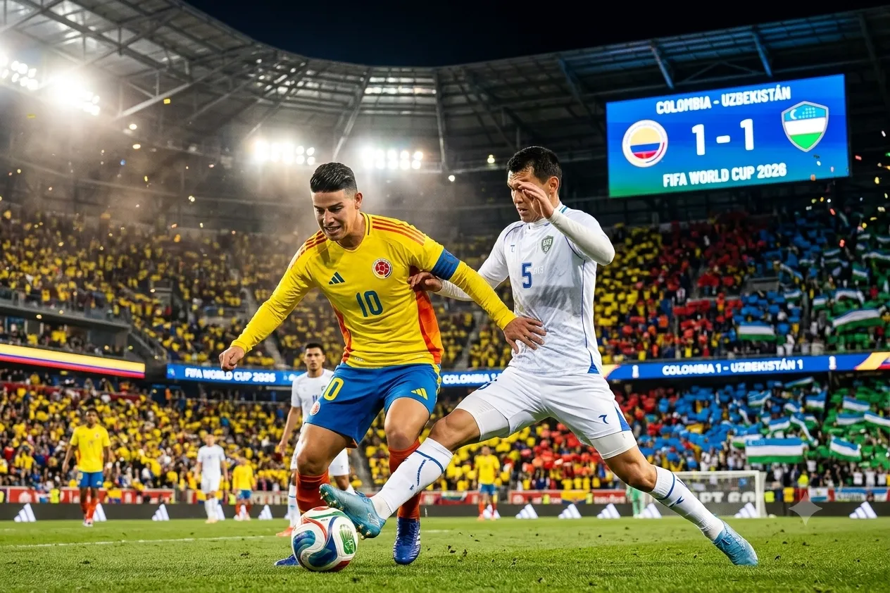 Colombia tiene formación confirmada para debutar en el Mundial.