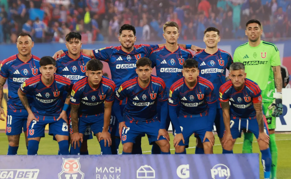 La formación tentativa de U. de Chile para recibir a O’Higgins por la Liga de Primera