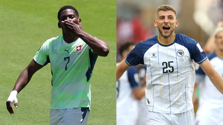 Suiza jugará contra Bosnia y Herzegovina por el grupo B.