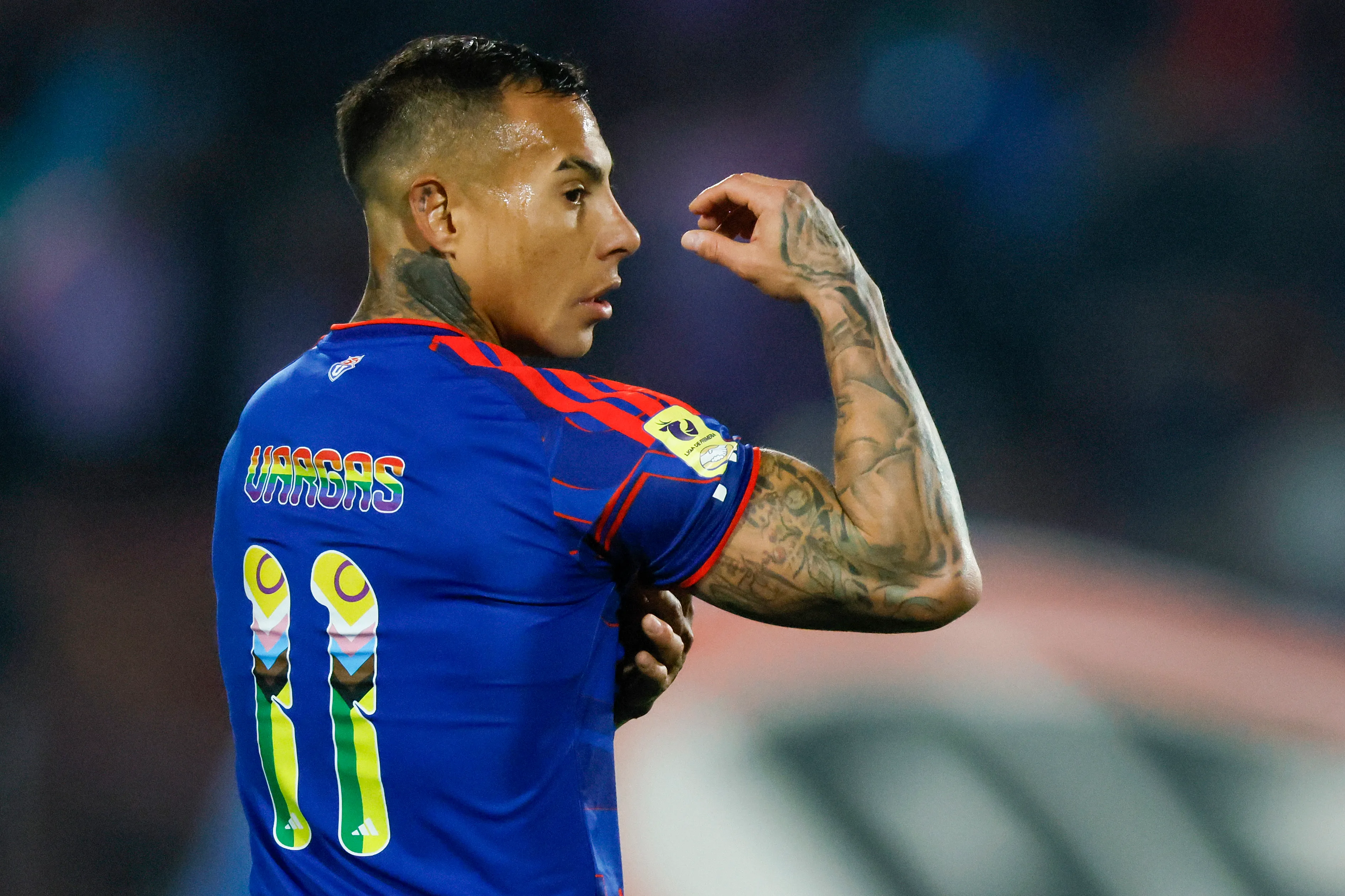 Eduardo Vargas lleva 7 goles y 3 asistencias en 19 partidos disputados en la presente temporada | FOTO: Andres Pina/Photosport