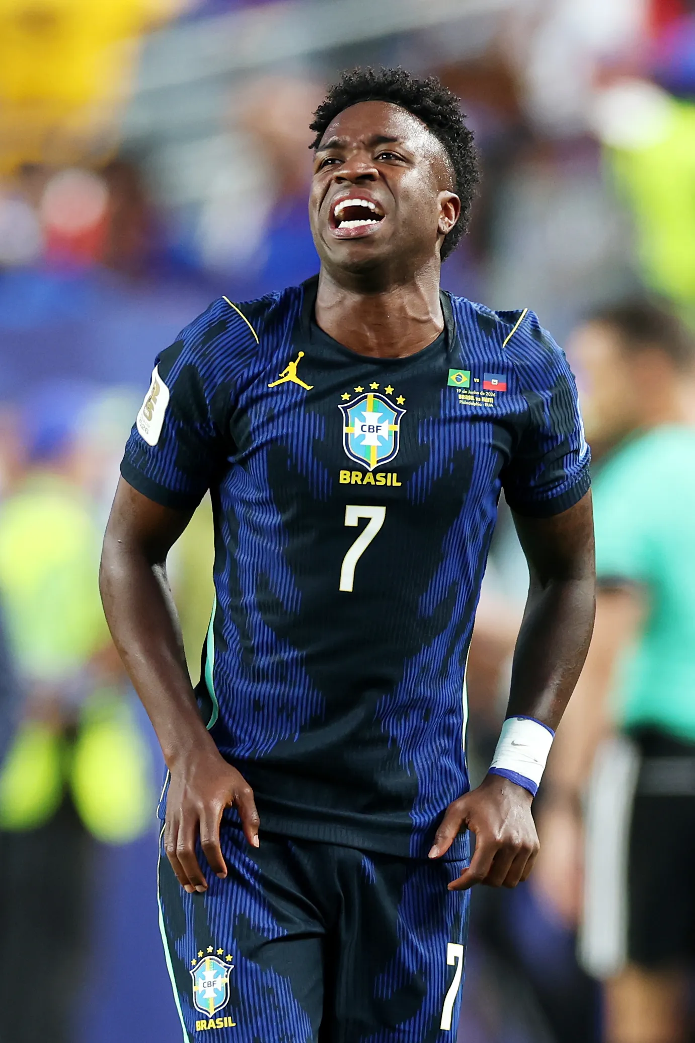 Así luce la camiseta que usó Brasil ante Haití (Photo by Dan Mullan/Getty Images)