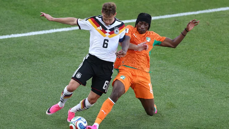Alemania y Costa de Marfil se enfrentaron en un partidazo