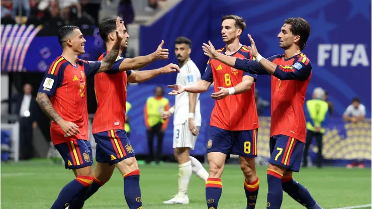 La selección española mostró una imagen completamente distinta a la de su estreno.