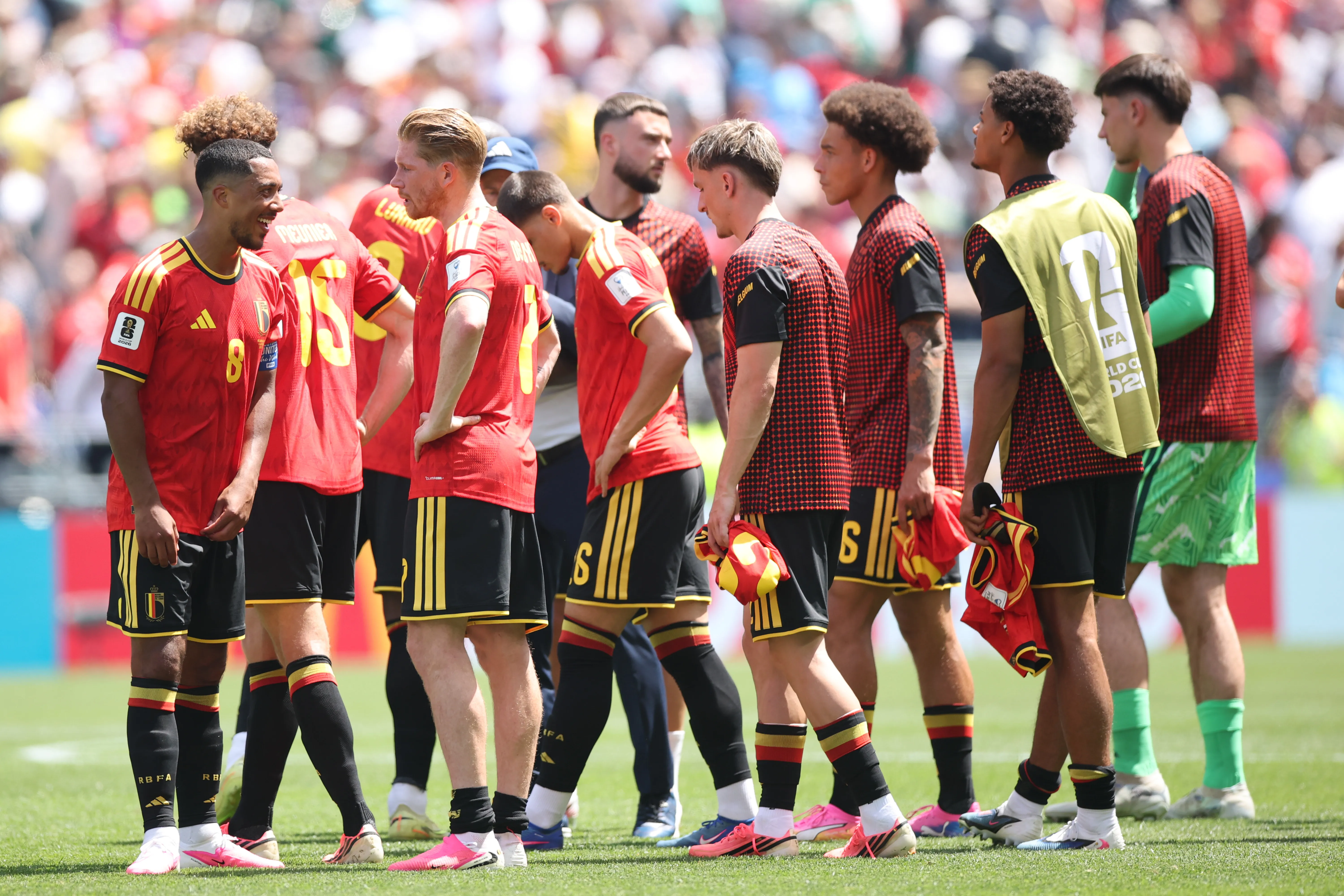 Bélgica va con todo ante Irán